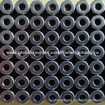 Rare earth neodymium magnet, used in motor, sized 4*1.7*7.7mm, covered with nickel